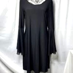 MSK mini dress bell sleeves medium